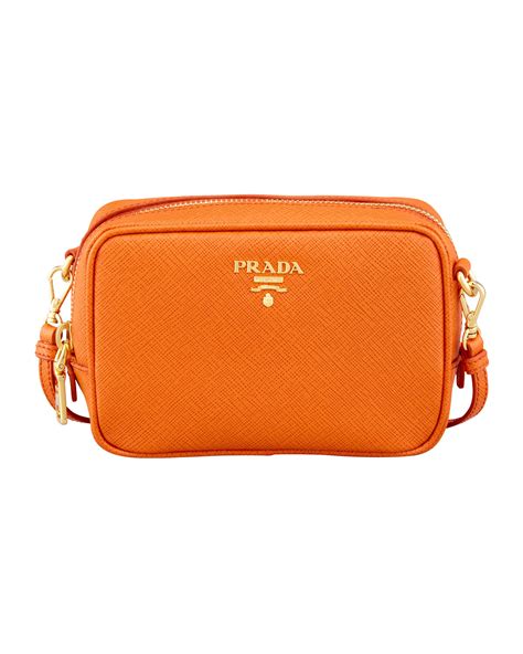 prada milano nylon bags orange|saffiano leather shoulder bag prada.